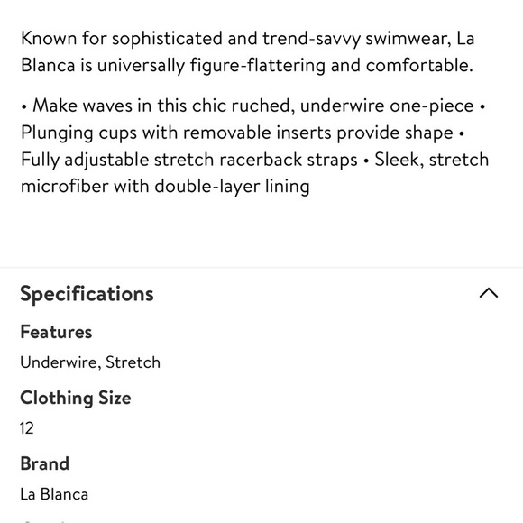 La Blanca Island Goddess Strappy Underwire Ruched One Piece Swimsuit - Picture 4 of 10